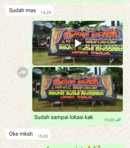 Pengiriman Papan Bunga Rs Emc Tangerang